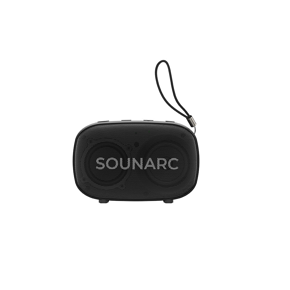 Sounarc P1 Portable Outdoor Speaker 5W Balanced Sound, 8 Hours of playtime, Bluetooth 5.3, Stereo Pairing, True Wireless Stereo
