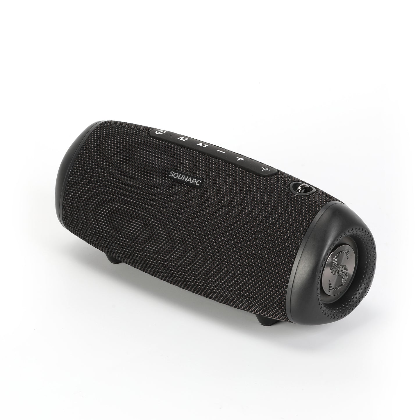 Sounarc R2 60W Extreme Bass Portable Speaker with Bluetooth 5.3, IPX6 Waterproof, Stereo Pairing - Black